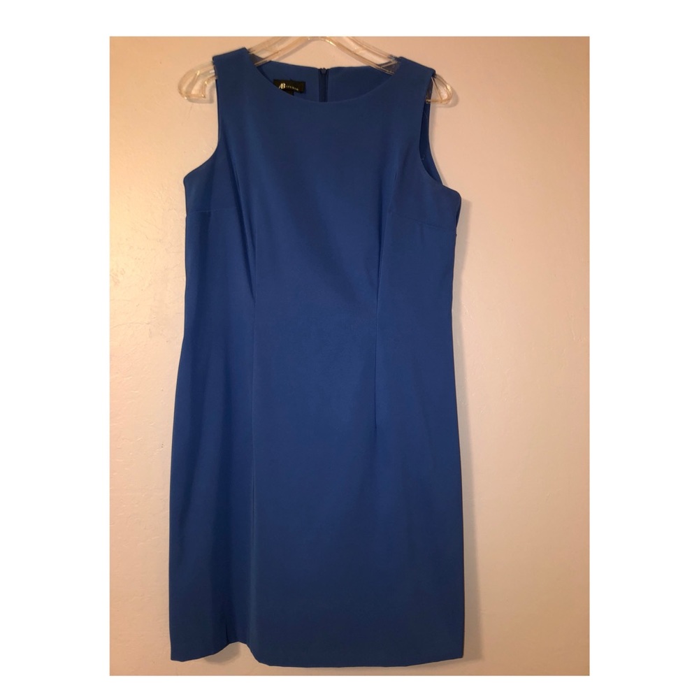 AB Studio blue dress